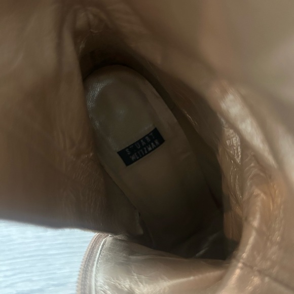 Stuart Weitzman Tan Heeled Boots - Picture 9 of 12